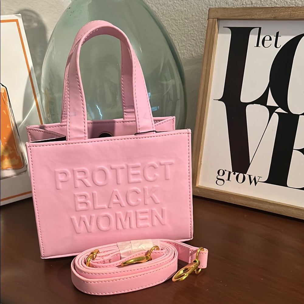 CISE PBP Pink Vegan Leather Mini Tote Bag NWT - Picture 5 of 12